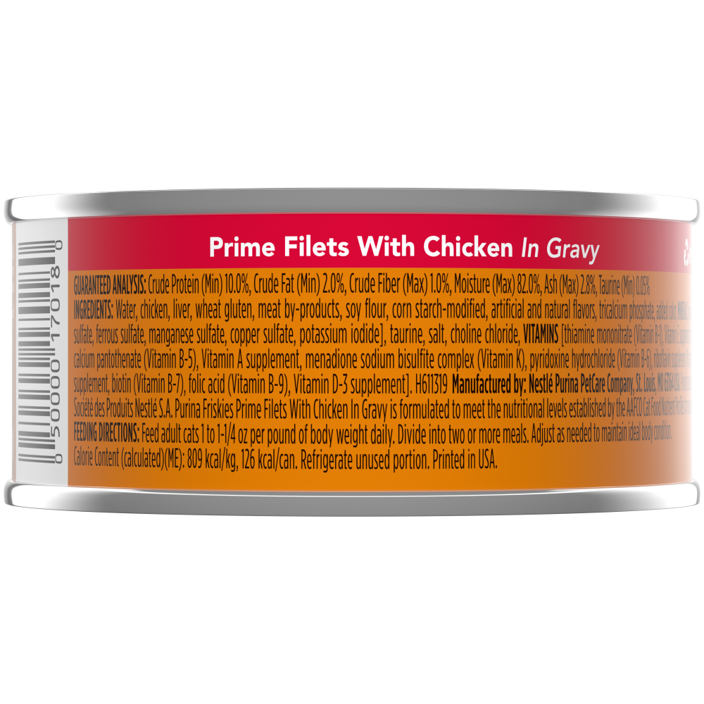 
                  
                    Friskies Prime Filets With Chicken In Gravy Canned Cat Food
                  
                