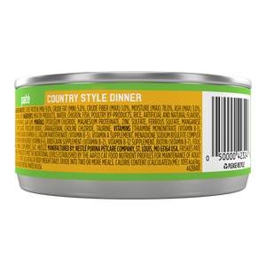 Friskies Pate Country Style Dinner Canned Cat Food