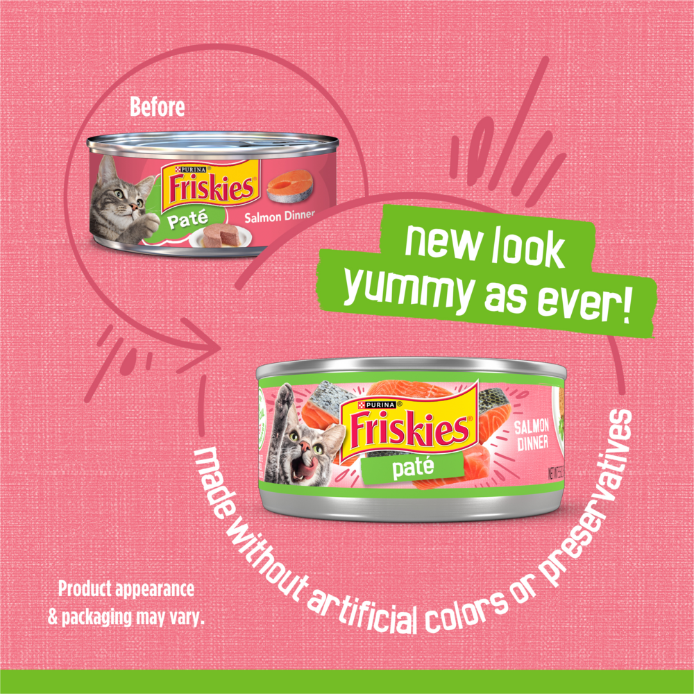 
                  
                    Friskies Pate Salmon Dinner Canned Cat Food
                  
                