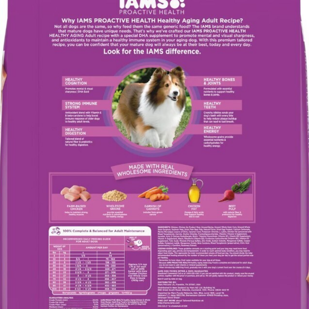 Iams Proactive Healthly Aging Adult Dry Dog Food