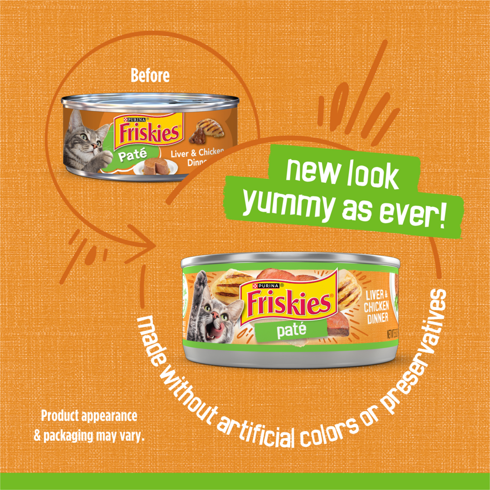 
                  
                    Friskies Pate Liver and Chicken Canned Cat Food
                  
                