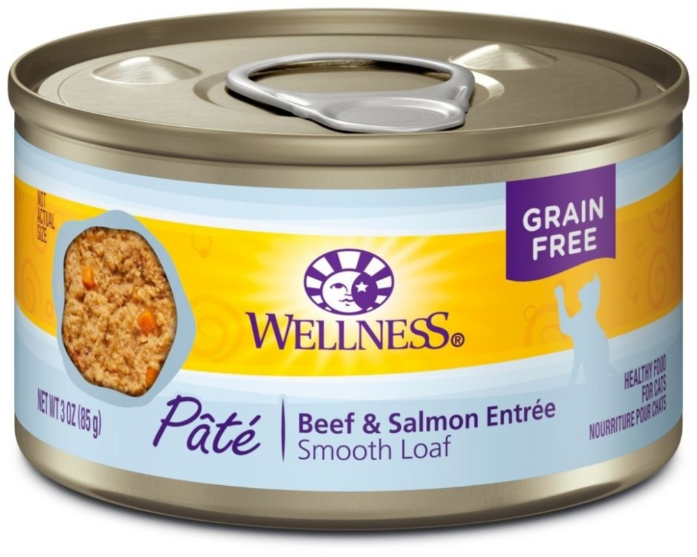 
                  
                    Wellness Complete Health Grain Free Natural Beef and Salmon Recipe Canned Cat Food
                  
                