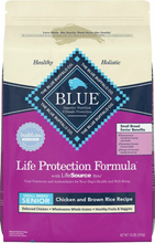 Load image into Gallery viewer, Blue Buffalo Life Protection Formula Small Breed Senior Chicken &amp; Brown Rice Recipe Dry Dog Food