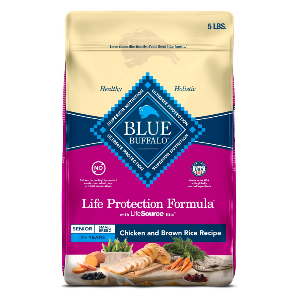 
                  
                    Blue Buffalo Life Protection Formula Small Breed Senior Chicken & Brown Rice Recipe Dry Dog Food
                  
                