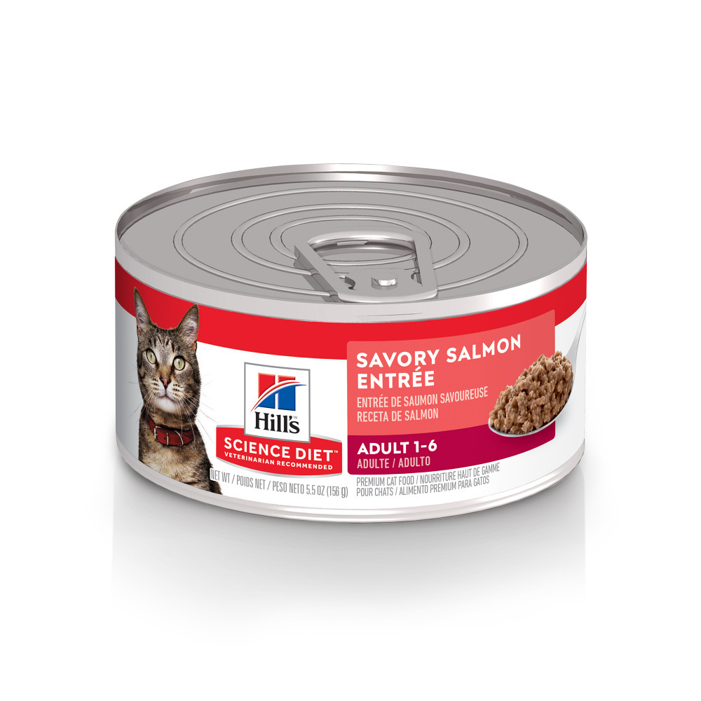 
                  
                    Hill's Science Diet Adult Savory Salmon Entree Canned Cat Food
                  
                