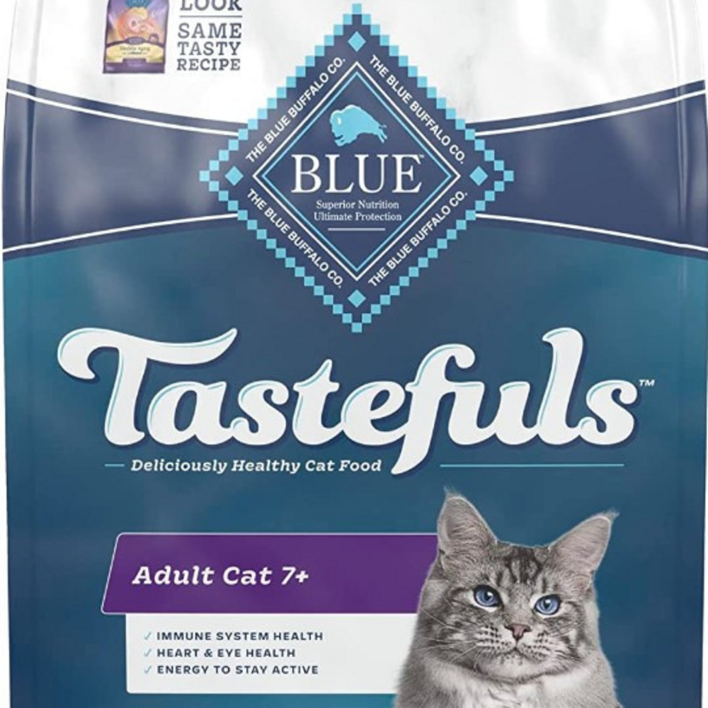 Blue Buffalo Tastefuls Adult Cat 7+ Chicken & Brown Rice Recipe Dry Food