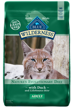 Load image into Gallery viewer, Blue Buffalo Wilderness High-Protein Grain-Free Adult Duck Recipe Dry Cat Food