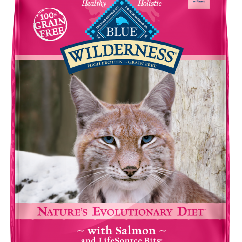 
                  
                    Blue Buffalo Wilderness High-Protein Grain-Free Adult Salmon Recipe Dry Cat Food
                  
                