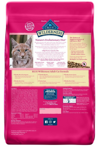 Blue Buffalo Wilderness High-Protein Grain-Free Adult Salmon Recipe Dry Cat Food