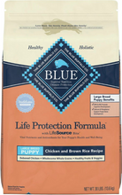 Load image into Gallery viewer, Blue Buffalo Life Protection Formula Large Breed Puppy Chicken &amp; Brown Rice Recipe Dry Dog Food