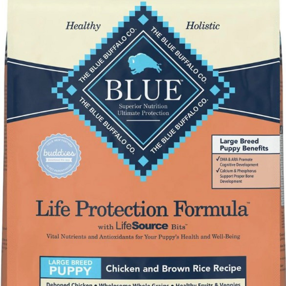 Blue Buffalo Life Protection Formula Large Breed Puppy Chicken & Brown Rice Recipe Dry Dog Food