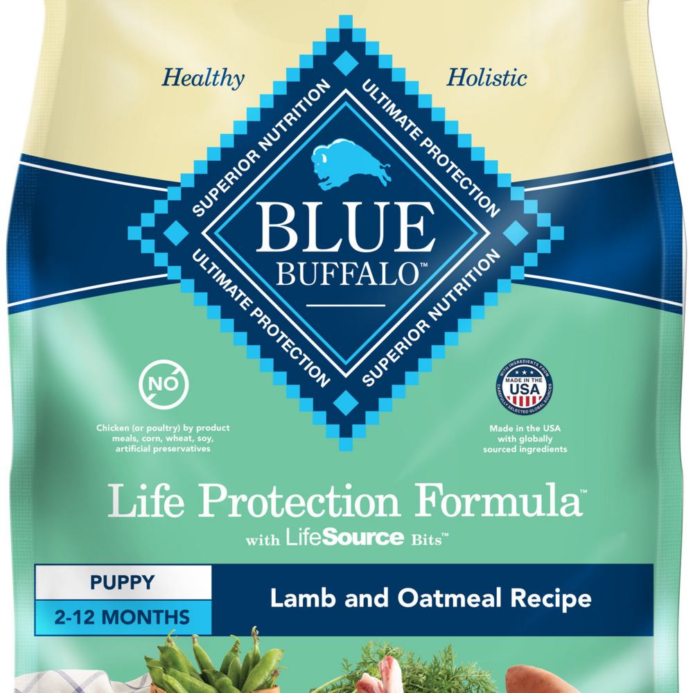 Blue Buffalo Life Protection Formula Puppy Lamb & Oatmeal Recipe Dry Dog Food