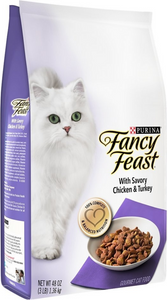 Fancy Feast Gourmet Savory Chicken and Turkey Gourmet Dry Cat Food