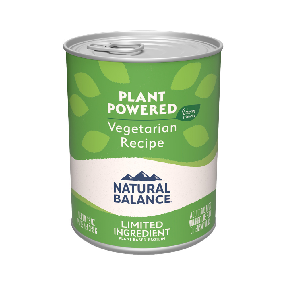 Natural Balance Limited Ingredient Vegetarian Pate Recipe Wet Canned Dog Food