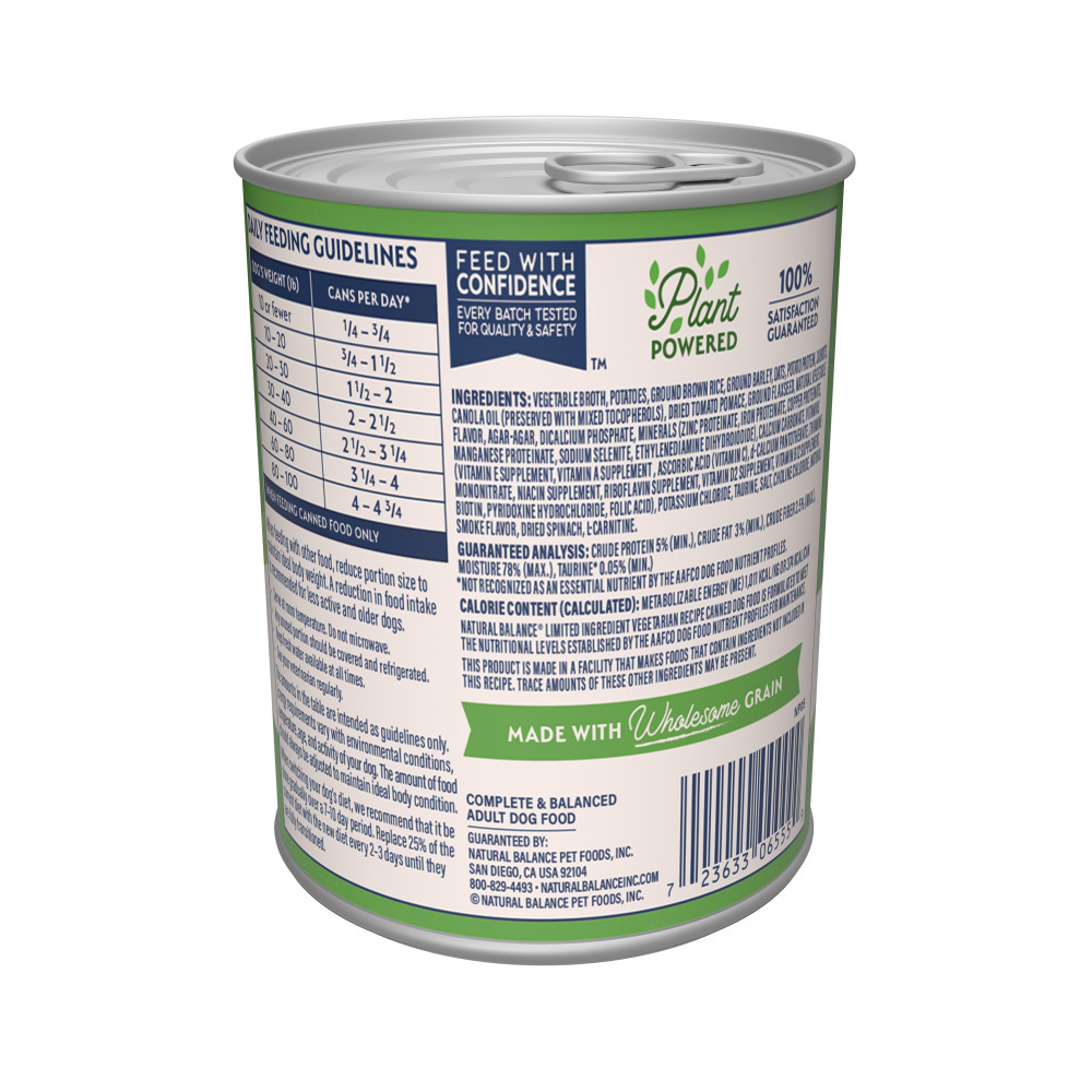
                  
                    Natural Balance Limited Ingredient Vegetarian Pate Recipe Wet Canned Dog Food
                  
                