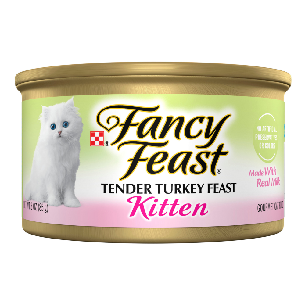Fancy Feast Tender Turkey Feast Wet Kitten Food