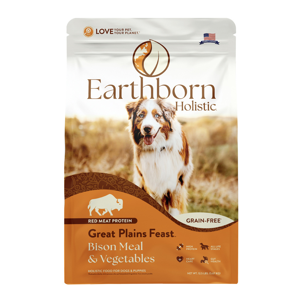 
                  
                    Earthborn Holistic Great Plains Feast Bison Meal & Vegetables Grain Free Dry Dog Food
                  
                