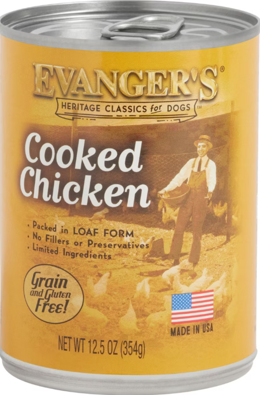 Evanger's All Meat Cooked Chicken Canned Dog Food