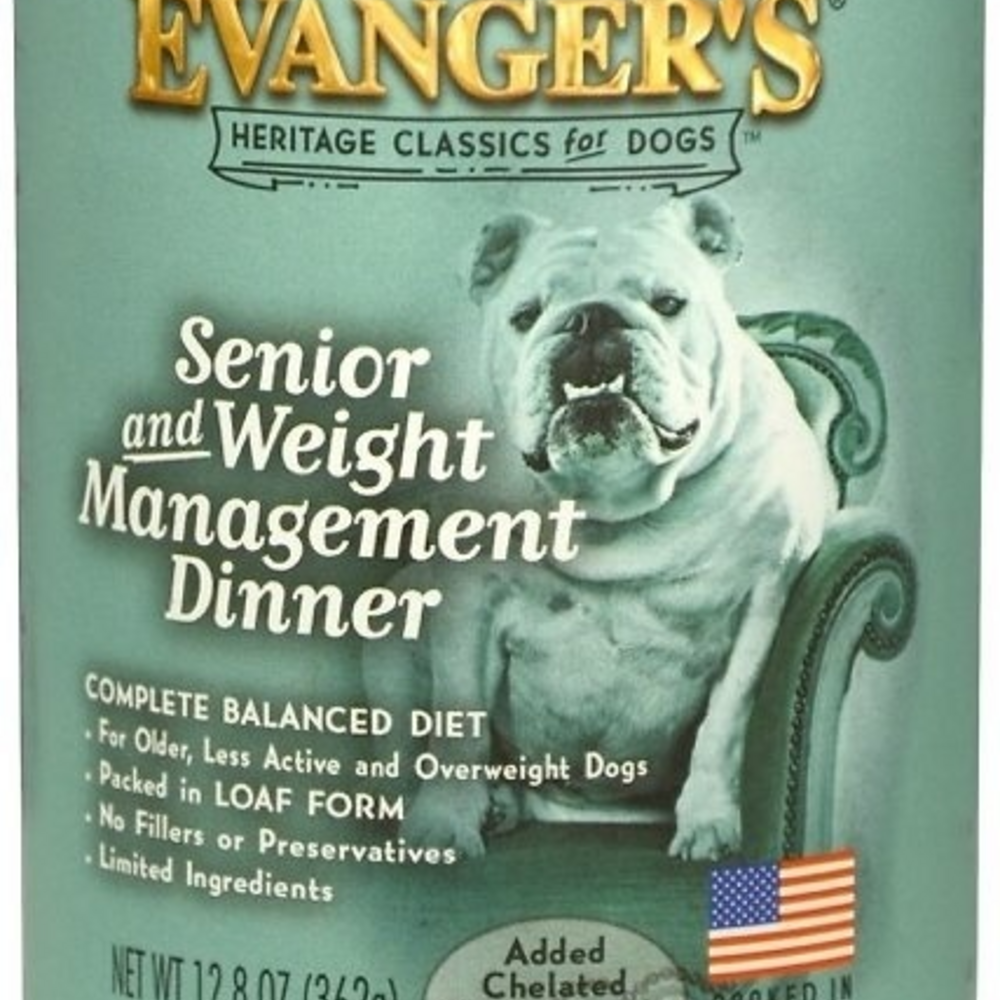 Evangers Classic Senior and Weight Management Canned Dog Food