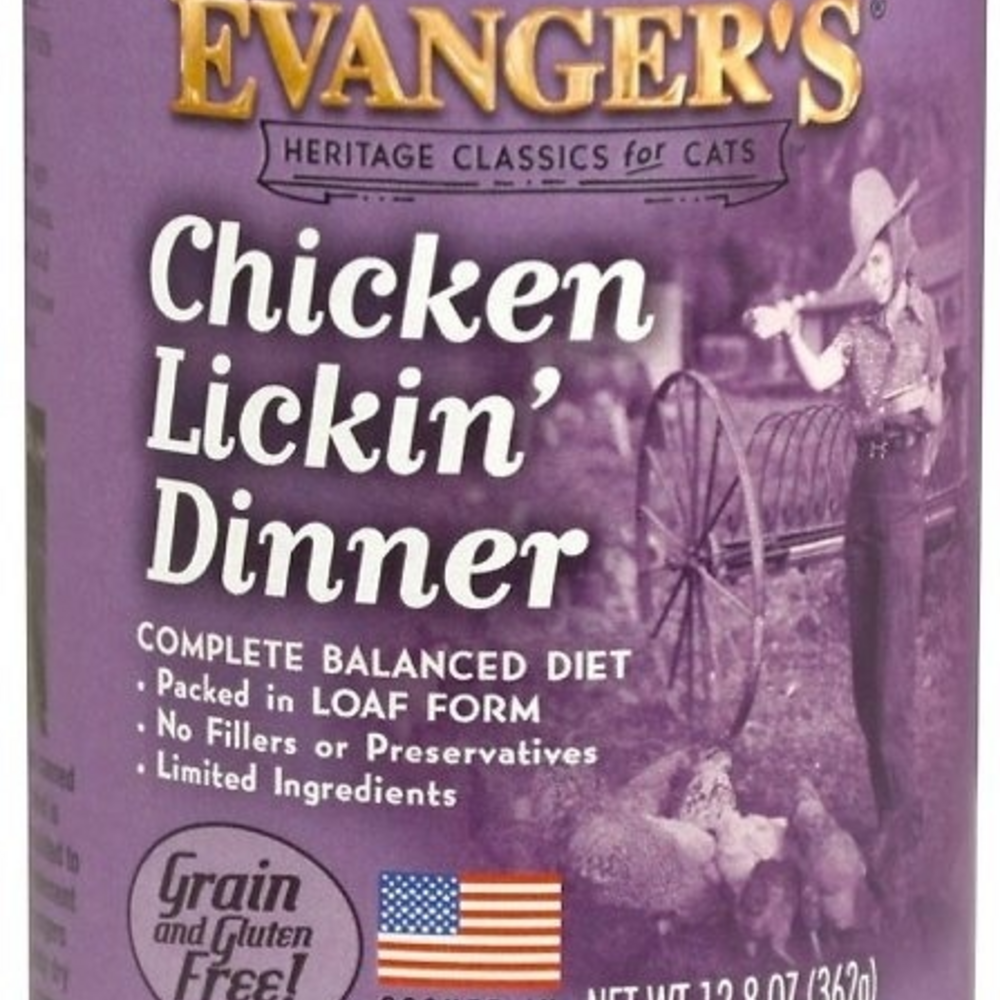 Evangers Chicken Lickin' Dinner Canned Cat Food