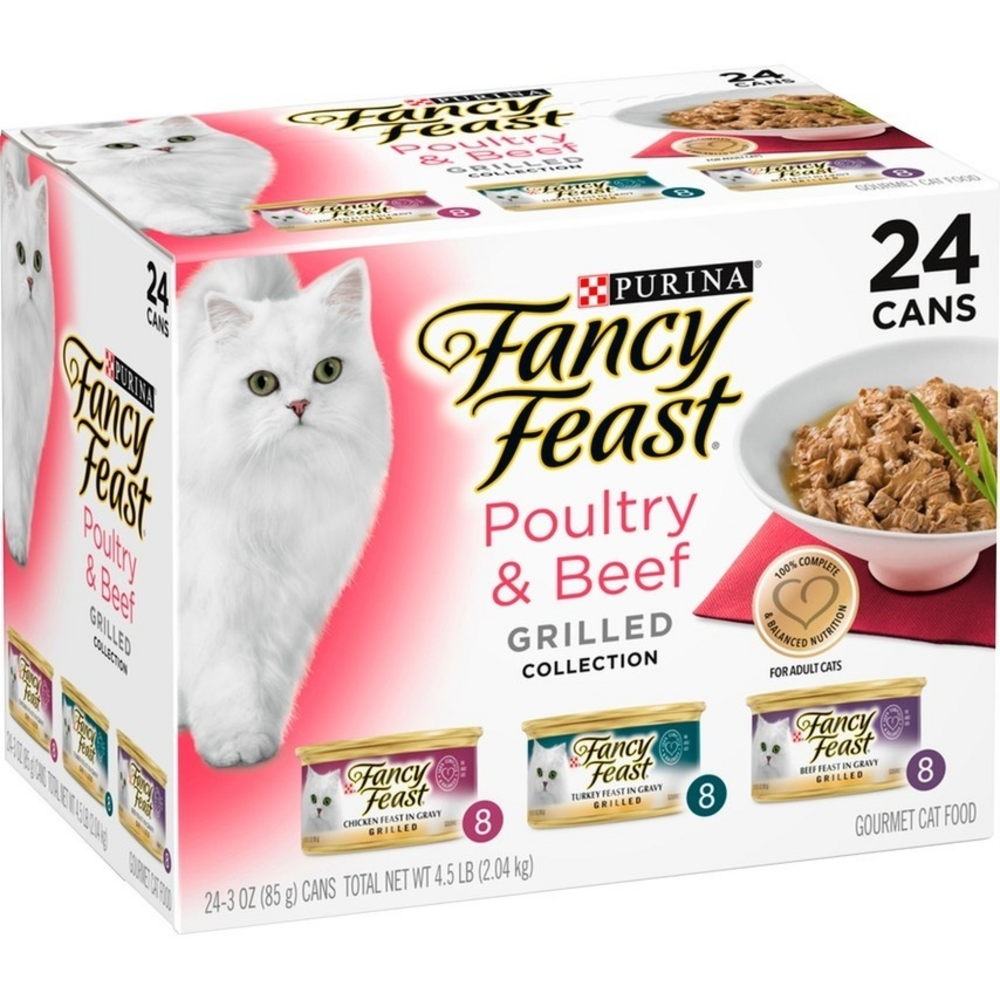 
                  
                    Fancy Feast Grilled Poultry and Beef Feast Variety Canned Cat Food
                  
                