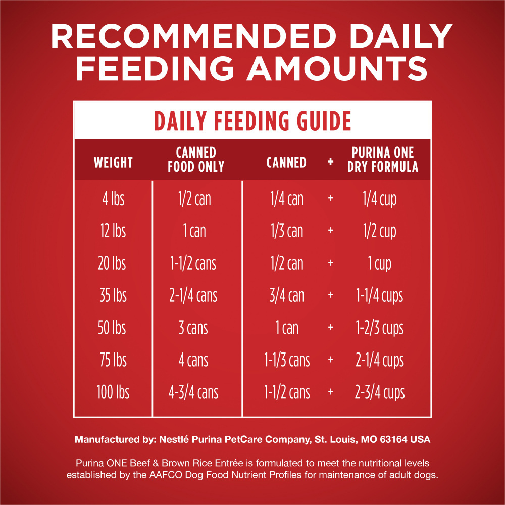 
                  
                    Purina One Wholesome Beef & Brown Rice Entree Canned Dog Food
                  
                