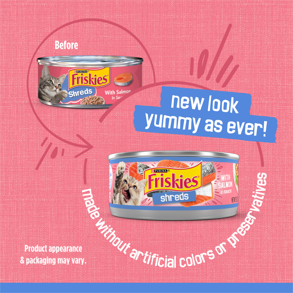 
                  
                    Friskies Savory Shreds Salmon in Sauce Canned Cat Food
                  
                