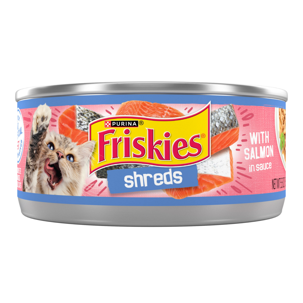 Purina Friskies Savory Shreds Salmon in Sauce Wet Cat Food