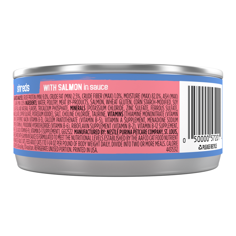 Purina Friskies Savory Shreds Salmon in Sauce Wet Cat Food