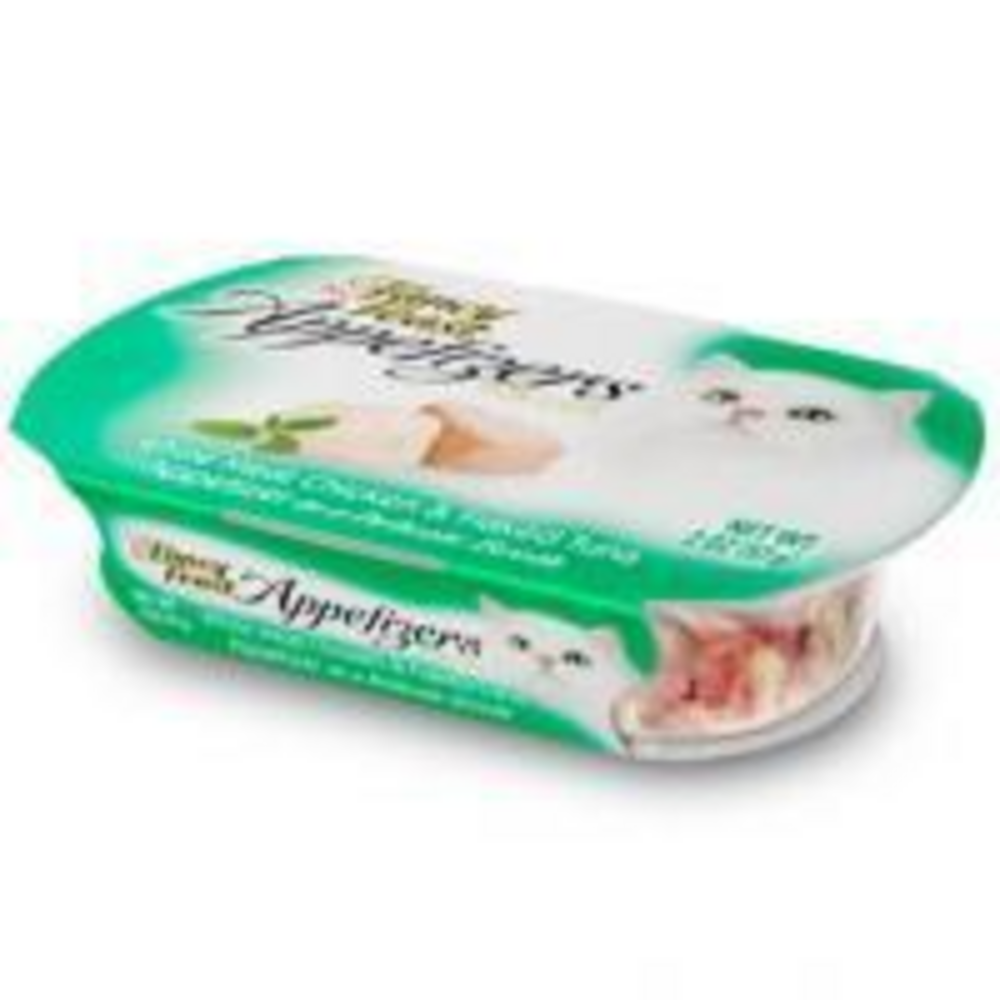 
                  
                    Fancy Feast Purely Natural White Meat Chicken and Flaked Tuna Entree Cat Food Tray
                  
                