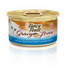 Load image into Gallery viewer, Fancy Feast Gravy Lover Whitefish Canned Cat Food