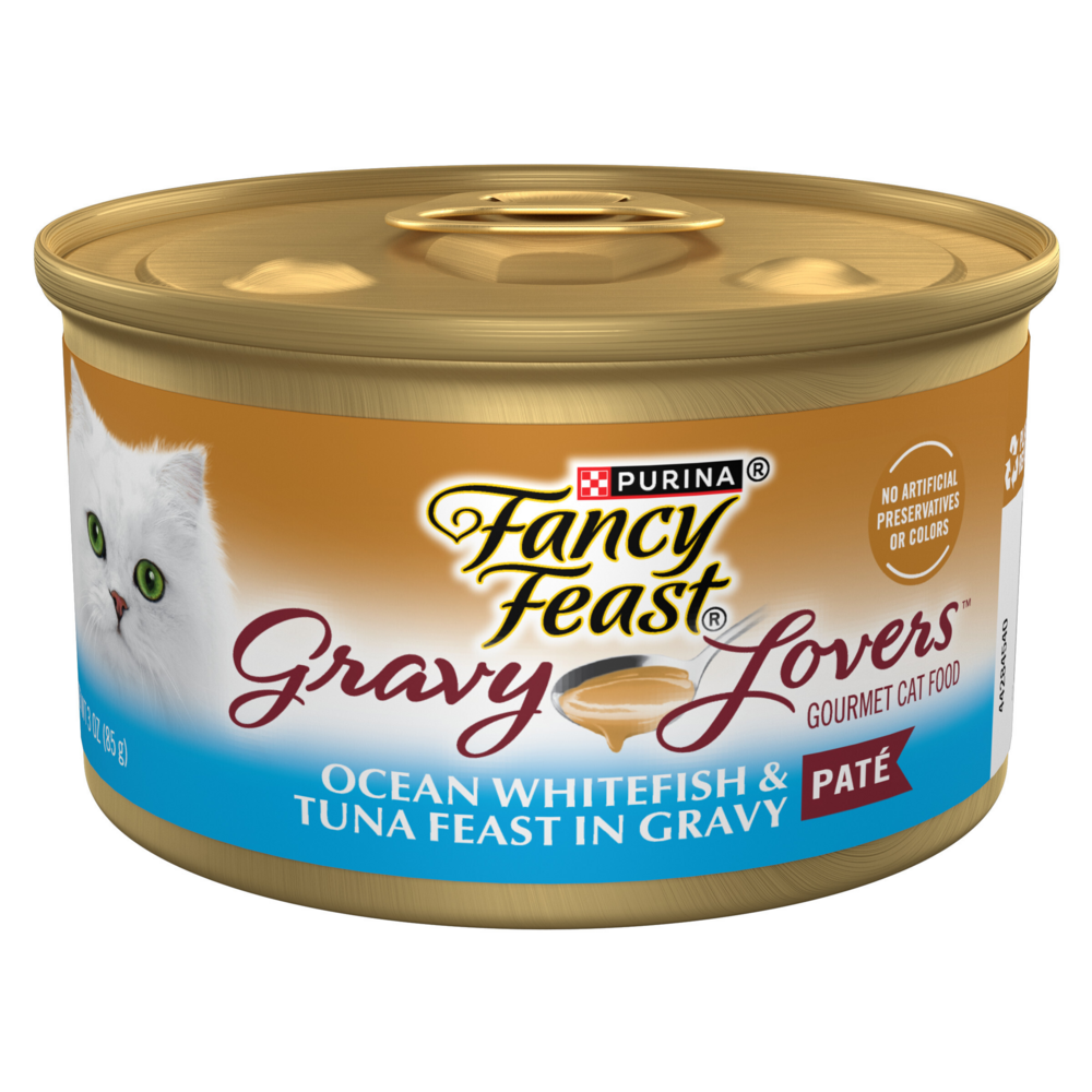 Fancy Feast Gravy Lover Whitefish Wet Cat Food