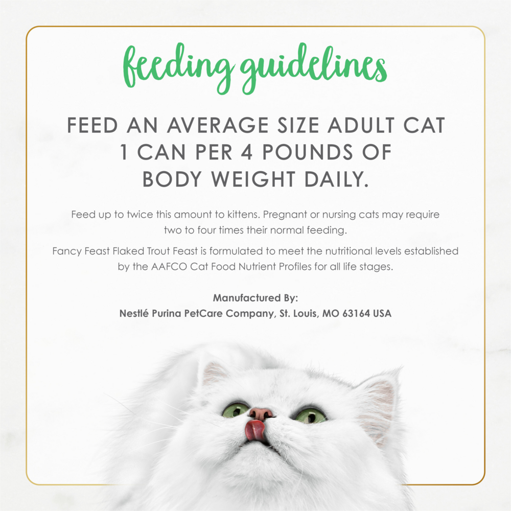 
                  
                    Fancy Feast Flaked Trout Canned Cat Food
                  
                