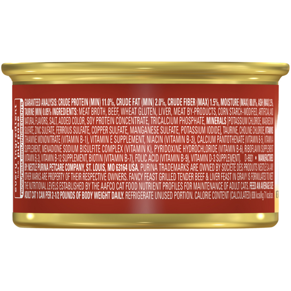 
                  
                    Fancy Feast Grilled Beef and Liver Canned Cat Food
                  
                