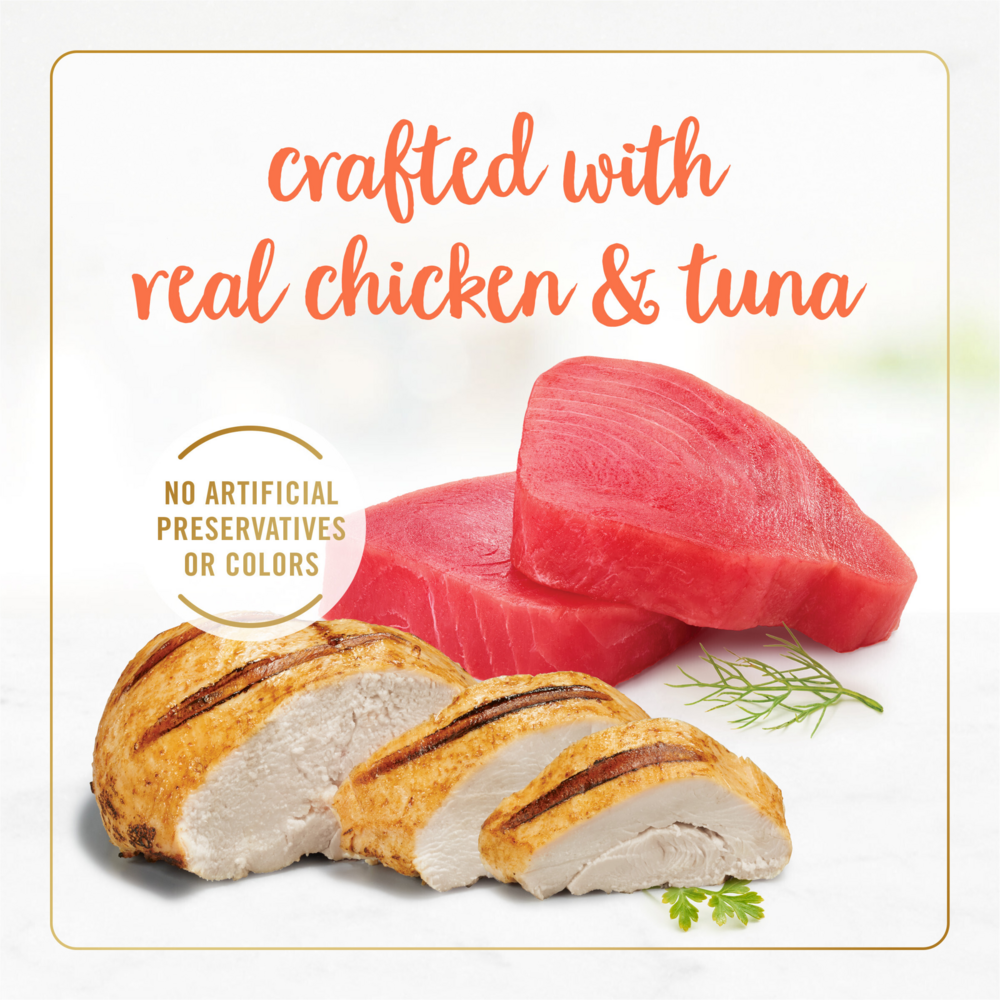 
                  
                    Fancy Feast Flaked Chicken and Tuna Canned Cat Food
                  
                