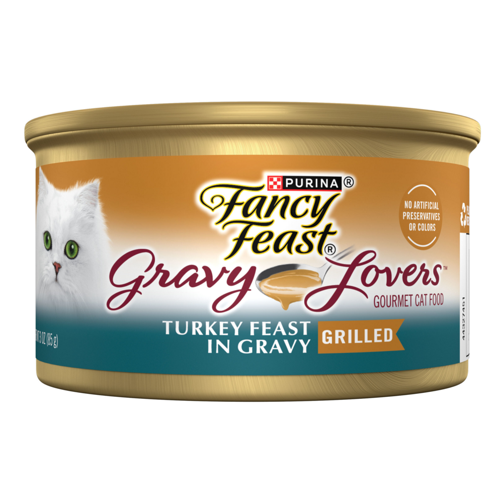 
                  
                    Purina Fancy Feast Gravy Lovers Turkey Feast Grilled Gourmet Cat Food in Wet Cat Food Gravy
                  
                