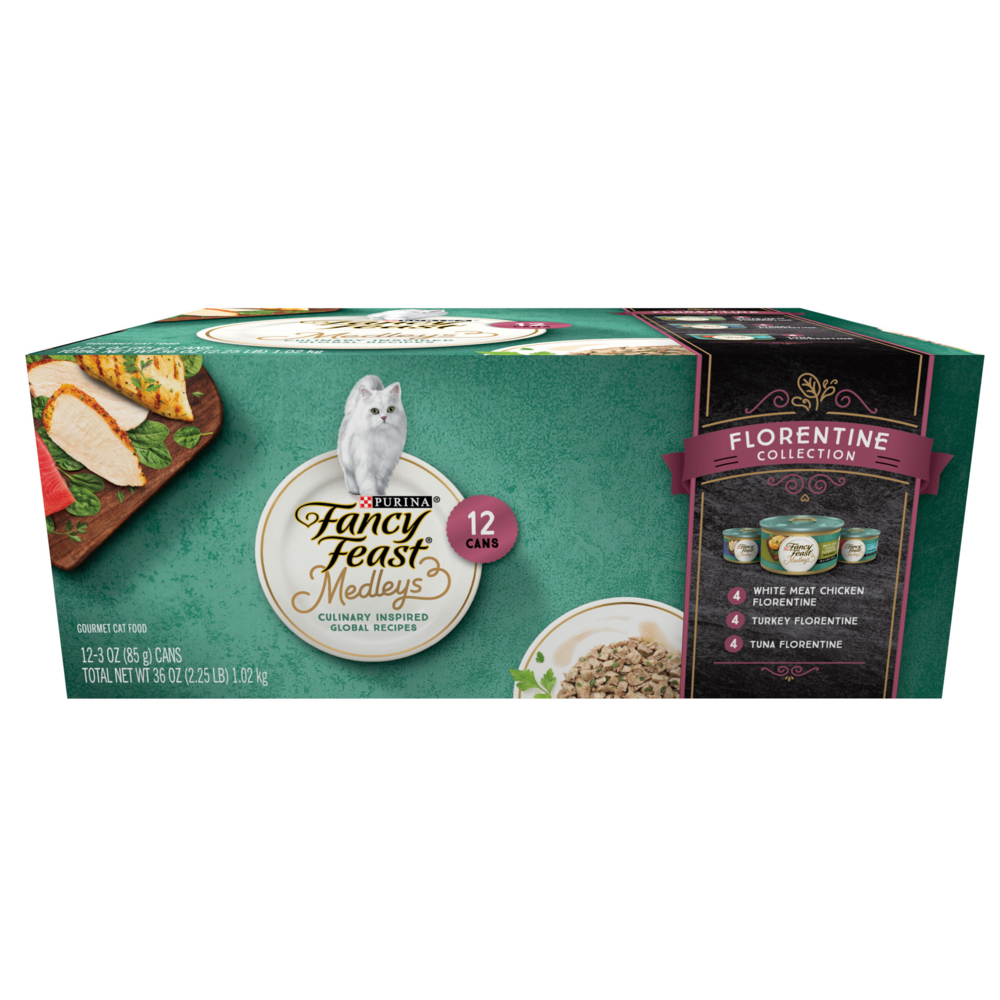 
                  
                    Fancy Feast Elegant Florentine Variety Pack Canned Cat Food
                  
                