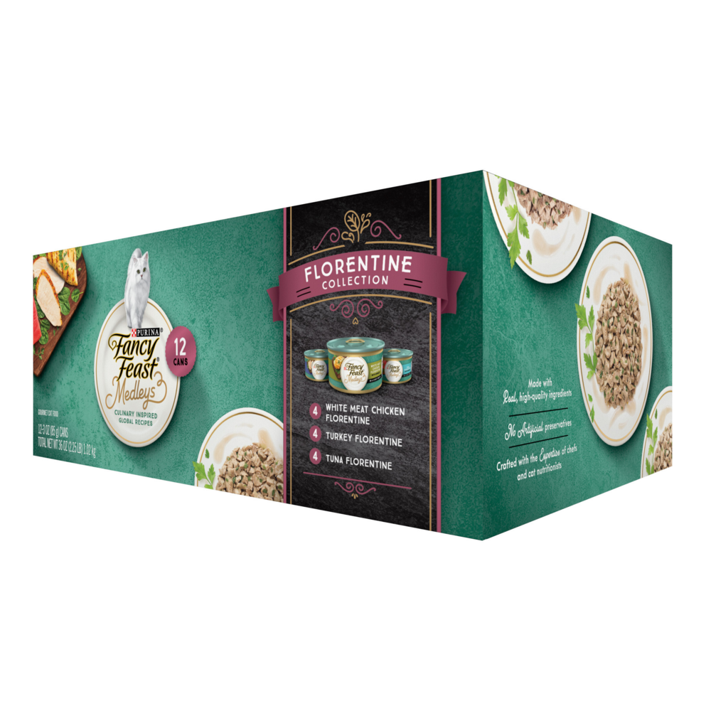 
                  
                    Fancy Feast Elegant Florentine Variety Pack Canned Cat Food
                  
                