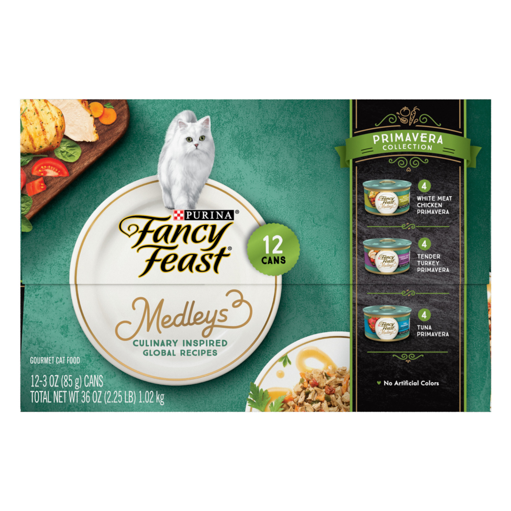 Purina Fancy Feast Elegant Medleys Primavera Variety Pack Wet Cat Food