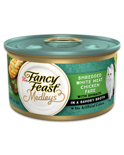 Load image into Gallery viewer, Fancy Feast Elegant Medleys Shredded Chicken Canned Cat Food