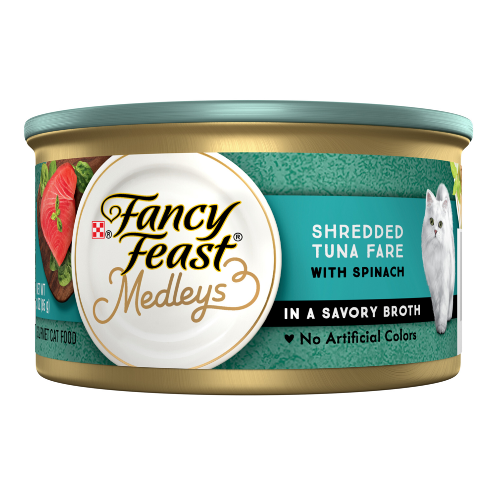 Purina Fancy Feast Elegant Medleys Shredded Tuna Wet Cat Food