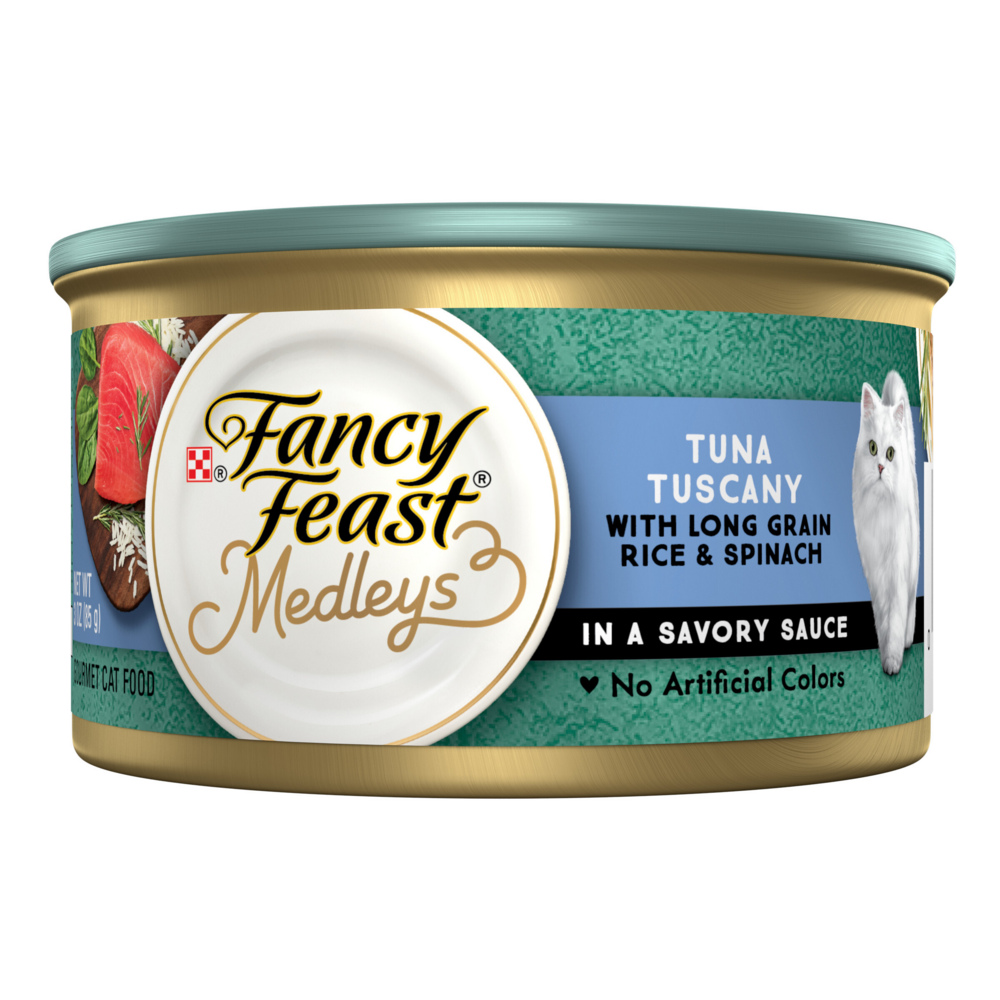 
                  
                    Fancy Feast Elegant Medleys Tuna Tuscany Canned Cat Food
                  
                