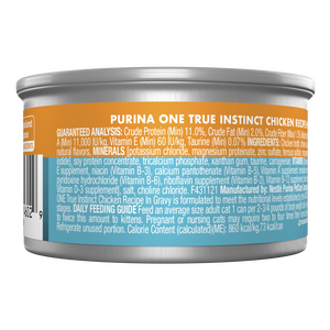 Purina ONE Chicken Cuts in Gravy Canned Cat Food