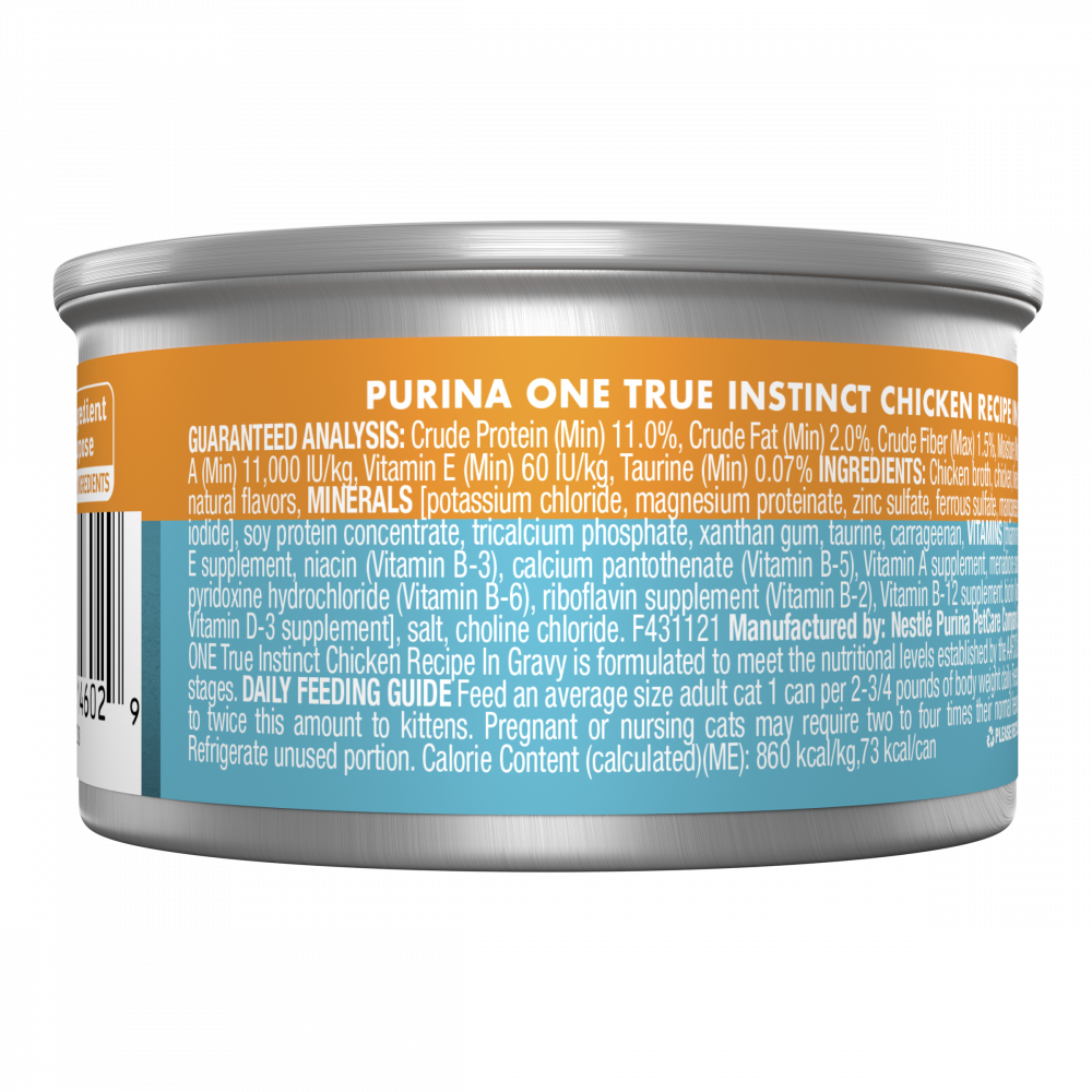 
                  
                    Purina ONE Chicken Cuts in Gravy Canned Cat Food
                  
                