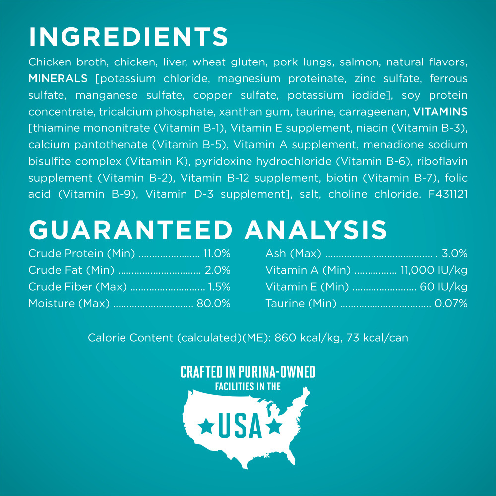 
                  
                    Purina ONE Chicken Cuts in Gravy Canned Cat Food
                  
                