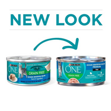 Load image into Gallery viewer, Purina ONE Grain Free Premium Pate Whitefish Canned Cat Food