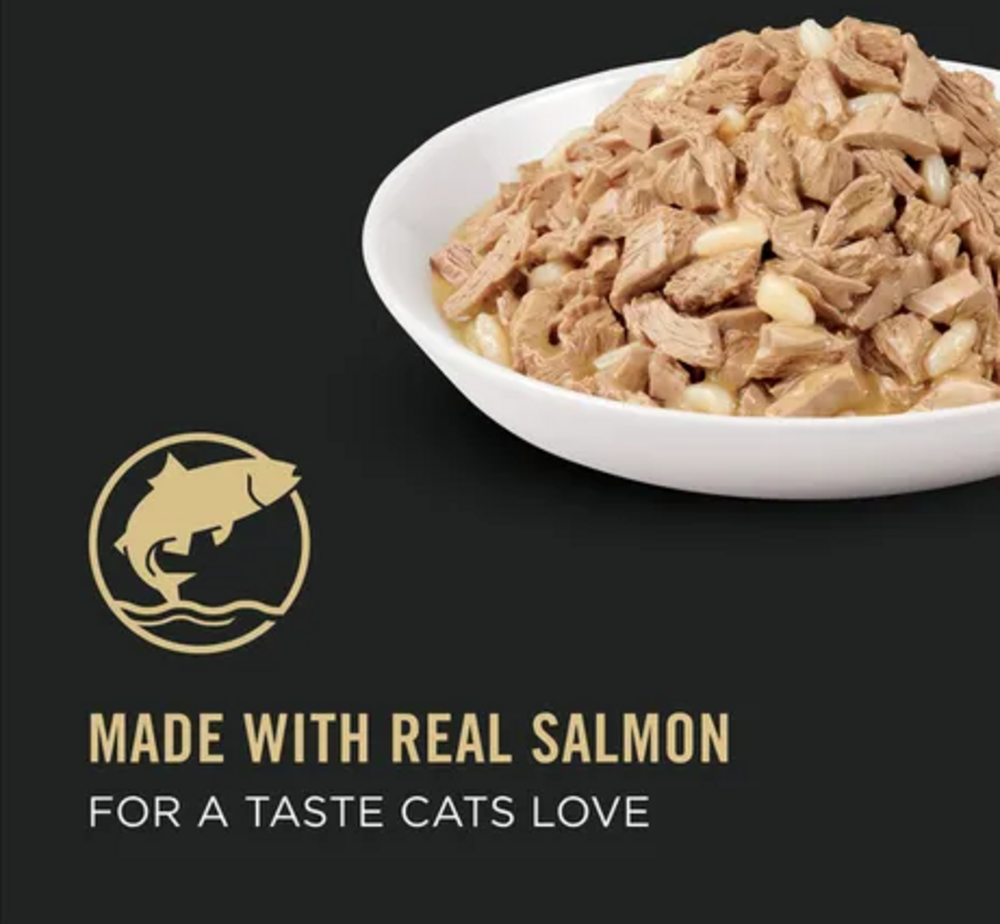 Purina Pro Plan Complete Essentials Salmon and Rice in Sauce Wet Cat Food