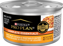 Load image into Gallery viewer, Purina Pro Plan Savor Adult White Chicken with Vegetables in Gravy Entree Canned Cat Food