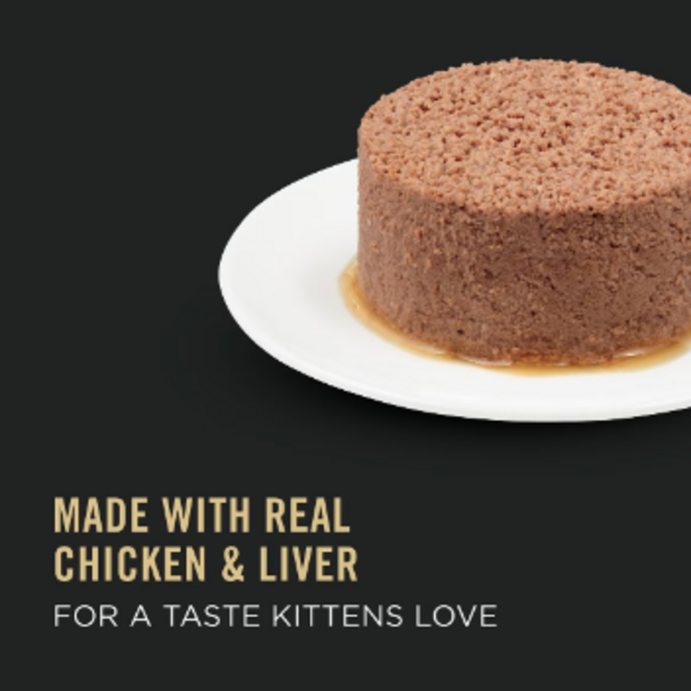 Purina Pro Plan Kitten Classic Chicken and Liver Entree Canned Cat Food