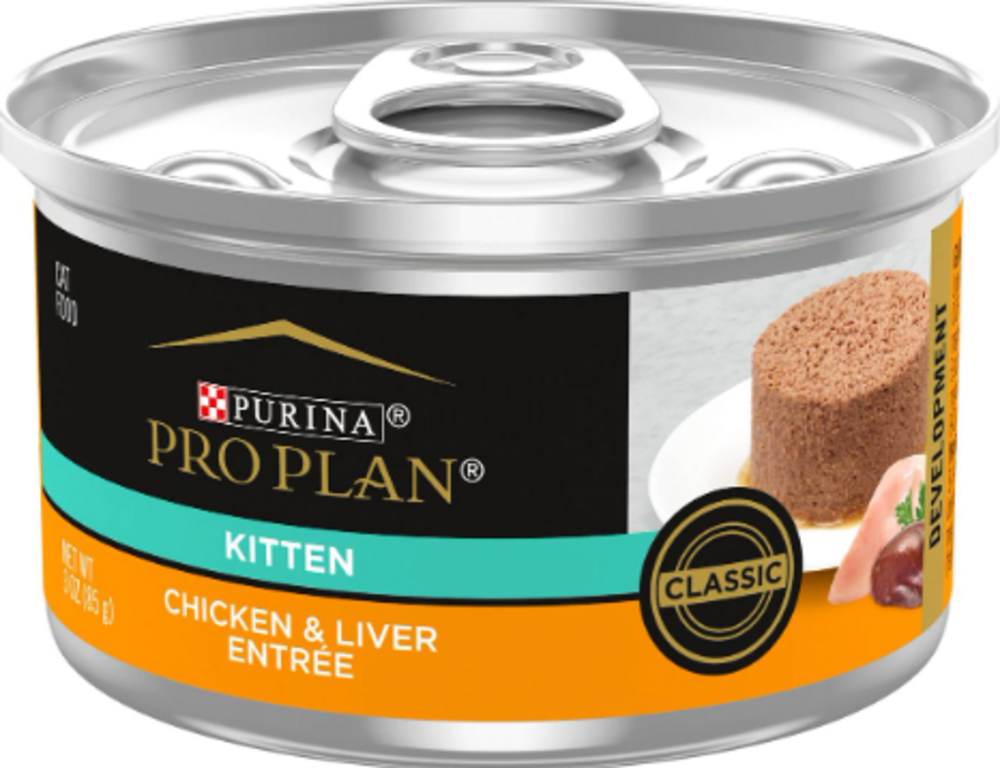 Purina Pro Plan Classic Chicken and Liver Wet Kitten Food